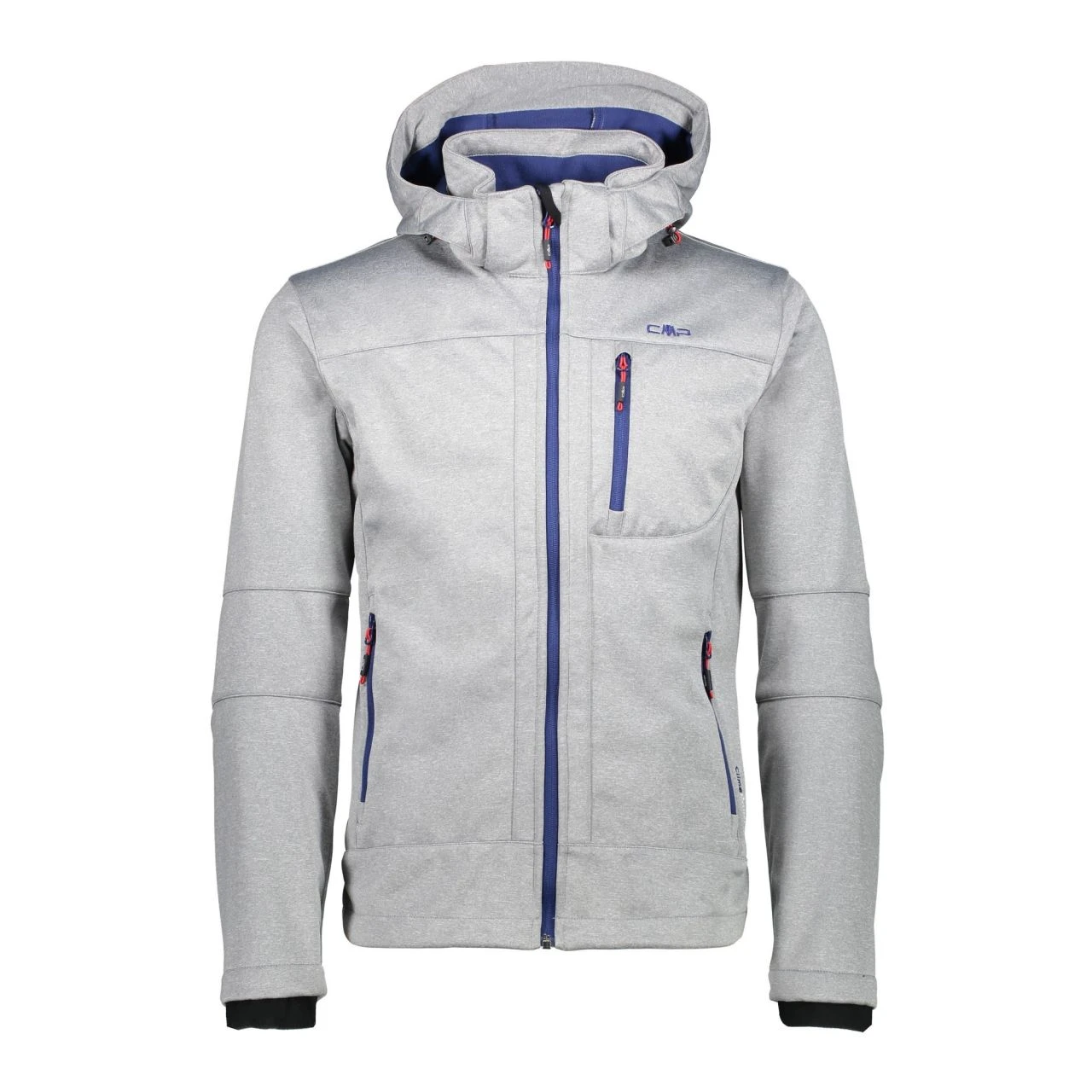 Cmp M Jacket Zip Hood Softshell Melange 3 Cmp M Jacket Zip Hood Softshell Melange
